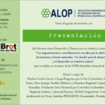 [PARA AGENDAR]: Eventos asociados a la XVIII Asamblea General de ALOP, octubre, Lima, Perú