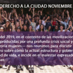 CABILDO POR EL DERECHO A LA CIUDAD  – NOVIEMBRE 2019