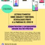 Lecturas feministas sobre ciudades y territorios desigualdades frente a la pandemia COVID-19