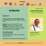 Sesión 3 del Seminario «El hábitat precario…» (05/12/2020)