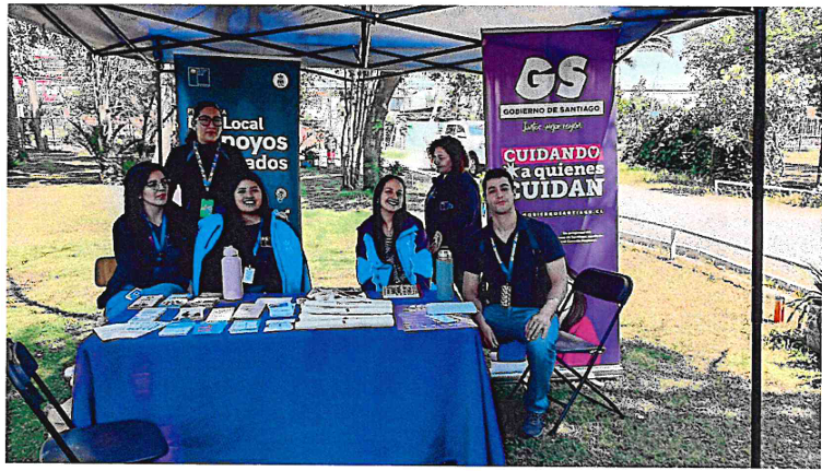 Foto: Feria de servicios en conmemoración al día de la persona cuidadora, Comuna de La Pintana/ Gobierno de Santiago